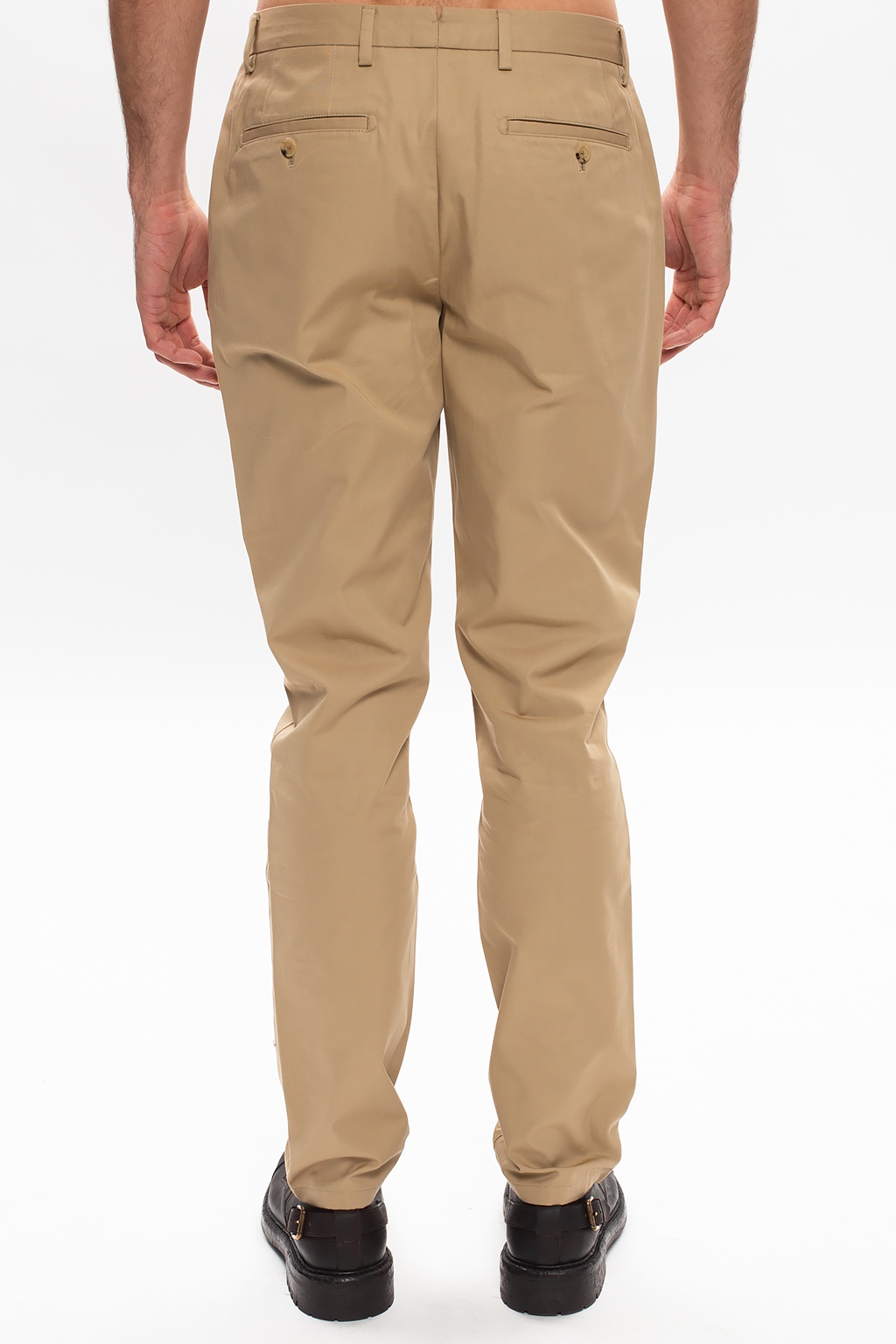 Burberry Cotton chino Stretch trousers